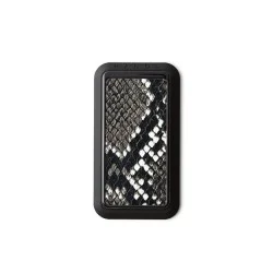 Handlstick animal collection _ Black/grey/white snakeskin